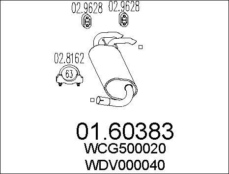 MTS 01.60383 - Silenziatore posteriore autozon.pro