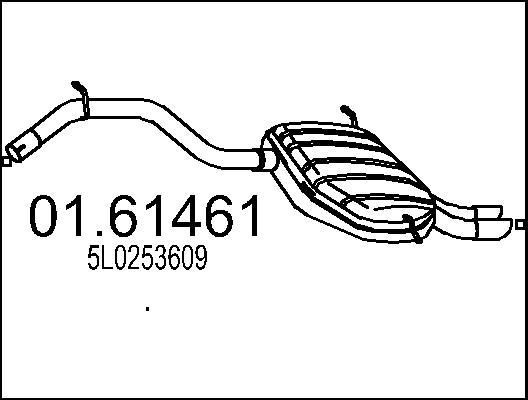 MTS 01.61461 - Silenziatore posteriore autozon.pro