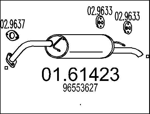 MTS 01.61423 - Silenziatore posteriore autozon.pro