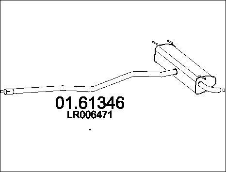 MTS 01.61346 - Silenziatore posteriore autozon.pro