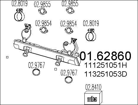 MTS 01.62860 - Silenziatore posteriore autozon.pro