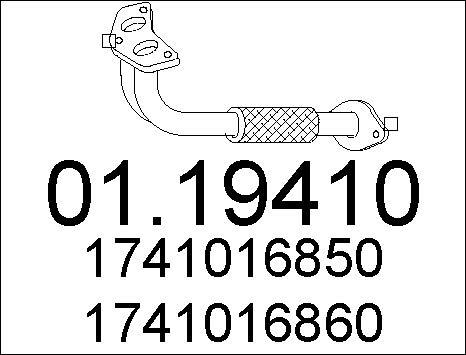 MTS 01.19410 - Tubo gas scarico autozon.pro