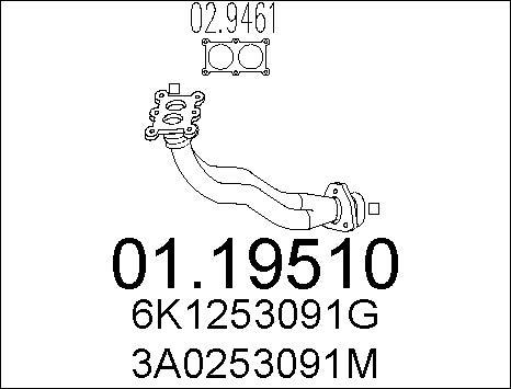 MTS 01.19510 - Tubo gas scarico autozon.pro