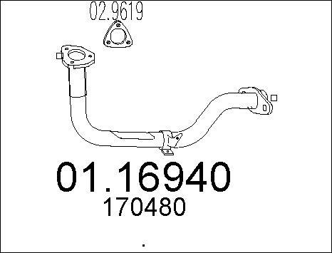 MTS 01.16940 - Tubo gas scarico autozon.pro