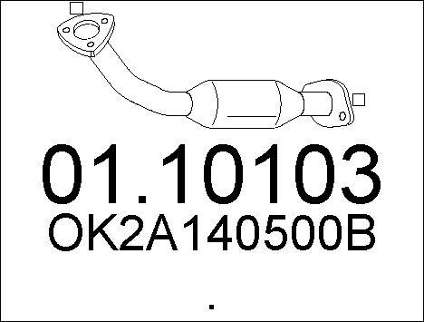 MTS 01.10103 - Tubo gas scarico autozon.pro