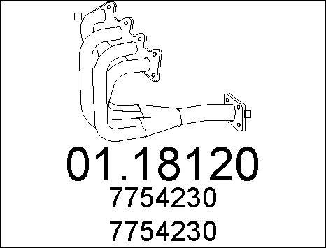 MTS 01.18120 - Tubo gas scarico autozon.pro