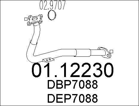 MTS 01.12230 - Tubo gas scarico autozon.pro