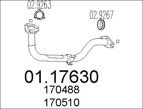 MTS 01.17630 - Tubo gas scarico autozon.pro