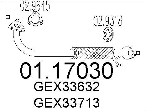 MTS 01.17030 - Tubo gas scarico autozon.pro