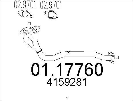 MTS 01.17760 - Tubo gas scarico autozon.pro