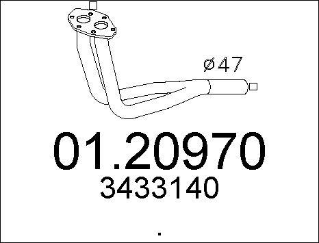 MTS 01.20970 - Tubo gas scarico autozon.pro