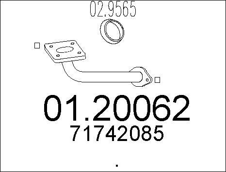 MTS 01.20062 - Tubo gas scarico autozon.pro