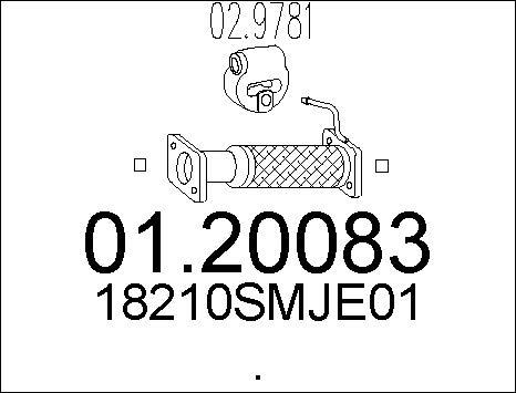 MTS 01.20083 - Tubo gas scarico autozon.pro