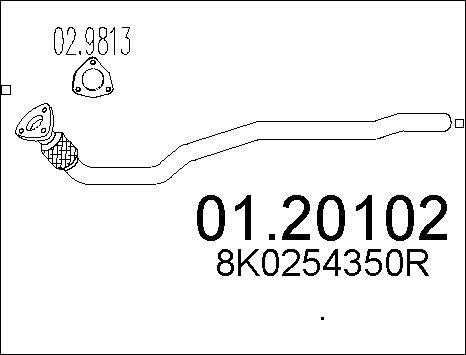 MTS 01.20102 - Tubo gas scarico autozon.pro