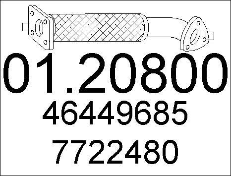 MTS 01.20800 - Tubo gas scarico autozon.pro