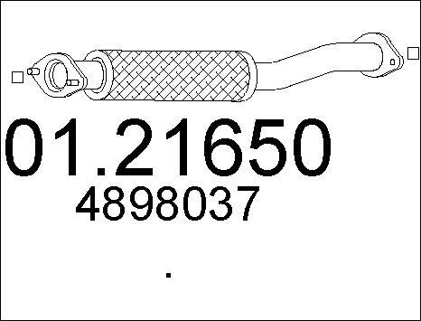 MTS 01.21650 - Tubo gas scarico autozon.pro