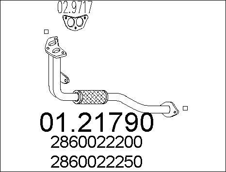 MTS 01.21790 - Tubo gas scarico autozon.pro