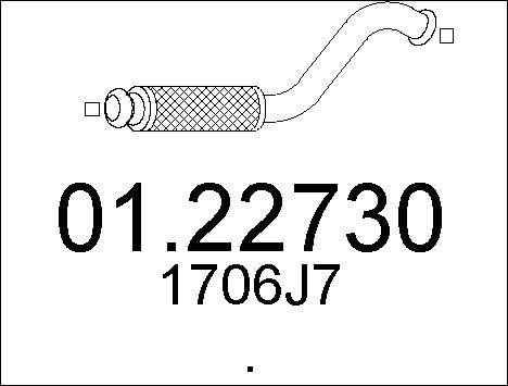 MTS 01.22730 - Tubo gas scarico autozon.pro