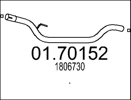 MTS 01.70163 - Tubo gas scarico autozon.pro