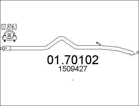 MTS 01.70102 - Tubo gas scarico autozon.pro