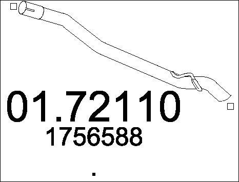 MTS 01.72110 - Tubo gas scarico autozon.pro