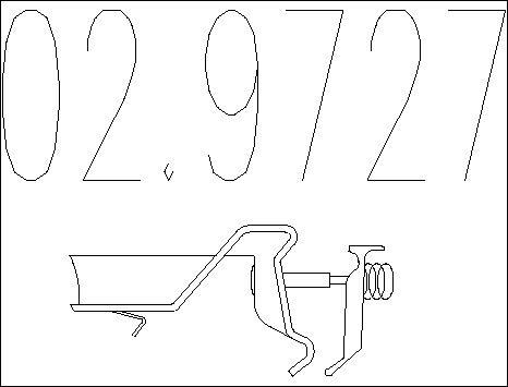 MTS 02.9727 - Supporto, Imp. gas scarico autozon.pro