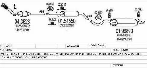 MTS C020307000690 - Impianto gas scarico autozon.pro