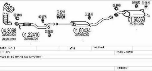 MTS C130027002772 - Impianto gas scarico autozon.pro