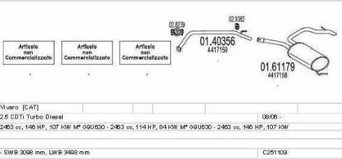 MTS C251109022835 - Impianto gas scarico autozon.pro