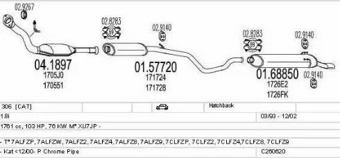 MTS C260620006405 - Impianto gas scarico autozon.pro