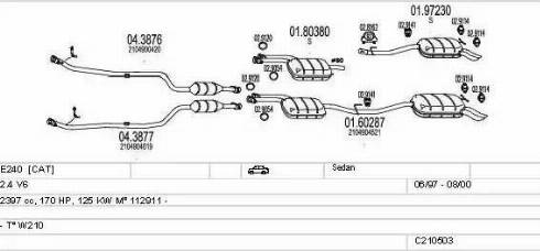 MTS C210503009729 - Impianto gas scarico autozon.pro