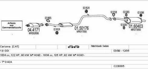 MTS C230005004637 - Impianto gas scarico autozon.pro