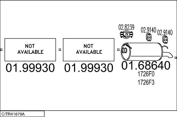 MTS CITR41879A004042 - Impianto gas scarico autozon.pro