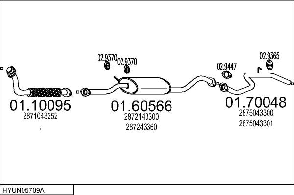 MTS HYUN05709A010559 - Impianto gas scarico autozon.pro