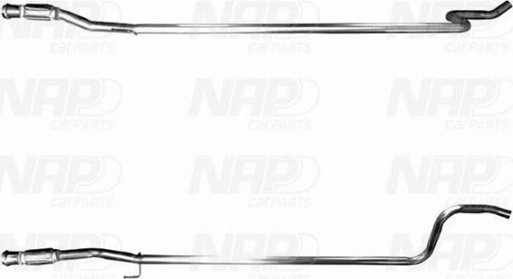 NAP CAC10015 - Tubo gas scarico autozon.pro