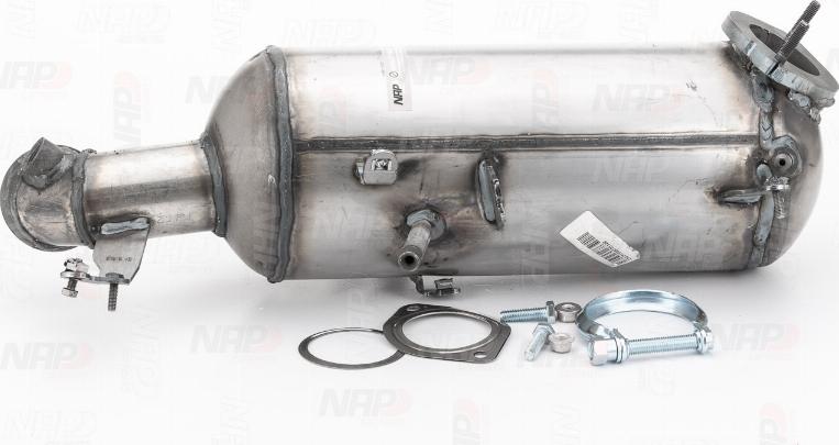 NAP CAD10638 - Filtro antiparticolato / particellare, Impianto gas scarico autozon.pro