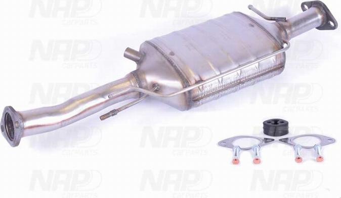 NAP CAD10107 - Filtro antiparticolato / particellare, Impianto gas scarico autozon.pro