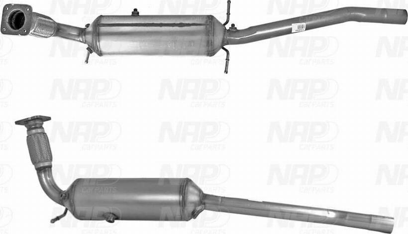 NAP CAD10112 - Filtro antiparticolato / particellare, Impianto gas scarico autozon.pro