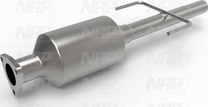 NAP CAD10206 - Filtro antiparticolato / particellare, Impianto gas scarico autozon.pro