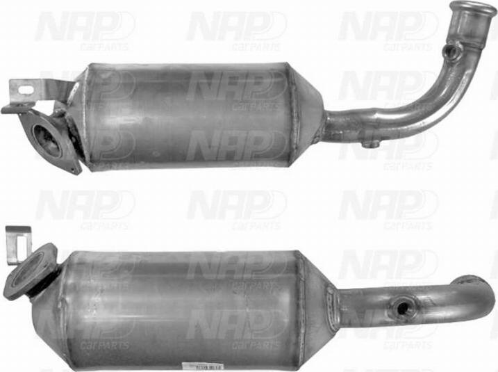 NAP CAD10286 - Filtro antiparticolato / particellare, Impianto gas scarico autozon.pro