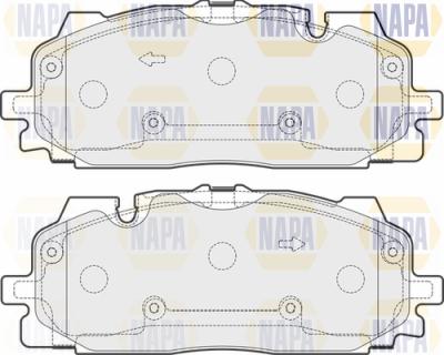 Blue Print ADB02443 - Kit pastiglie freno, Freno a disco autozon.pro