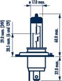 Narva 486773000 - Lampadina, Faro di profondità autozon.pro