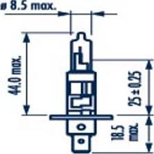 Narva 486304000 - Lampadina, Faro di profondità autozon.pro