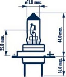 Narva 487284000 - Lampadina, Faro di profondità autozon.pro