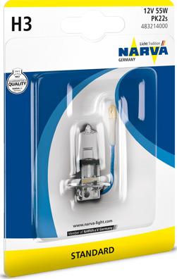 Narva 483214000 - Lampadina, Faro di profondità autozon.pro