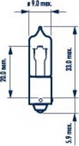 Narva 681913000 - Lampadina, Indicatore direzione autozon.pro