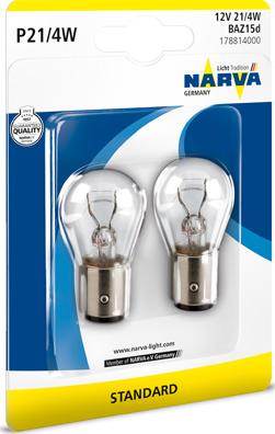 Narva 178814000 - Lampadina, Luce stop / Luce posteriore autozon.pro