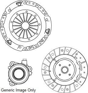 National CK10200-76 - Kit frizione autozon.pro