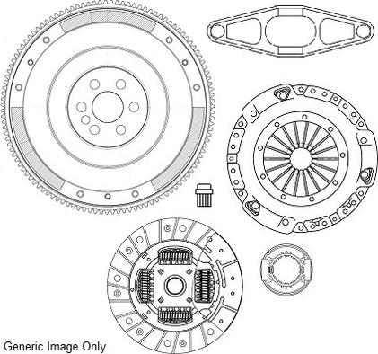 National CK10256F - Kit trasformazione, Frizione autozon.pro