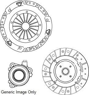 National CK10204-15 - Kit frizione autozon.pro